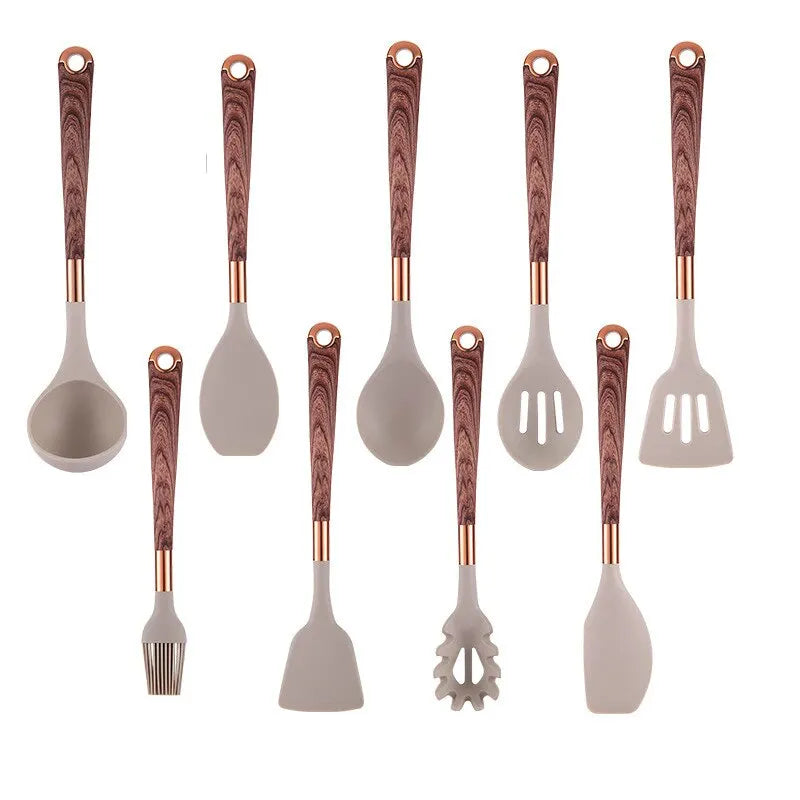 Kit de Utensílios de Cozinha em Silicone