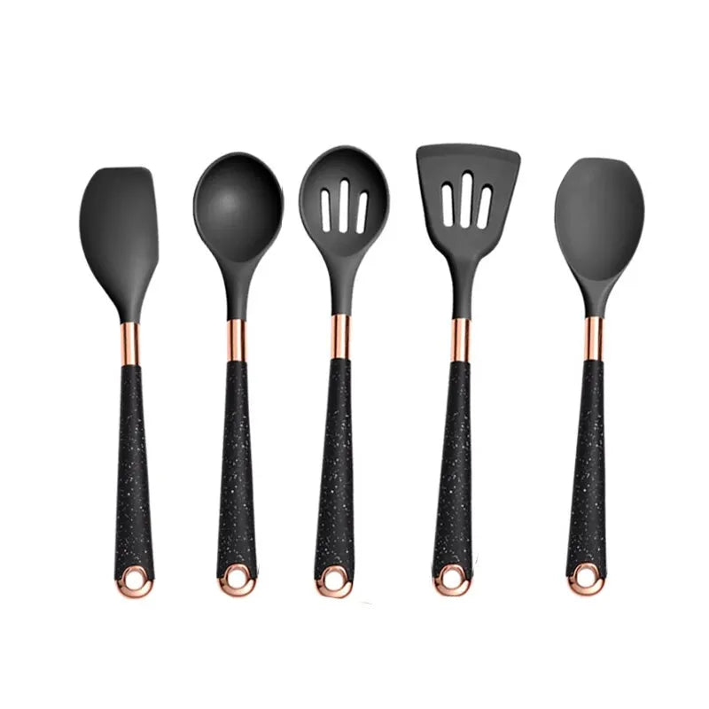 Kit de Utensílios de Cozinha em Silicone